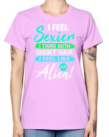 I feel sexier with short hair 12# - ufo -  Missy T-Shirt