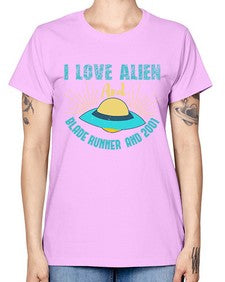 I love alien and blade runner 18# - ufo -  Missy T-Shirt