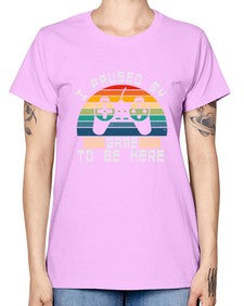 I paused my game to be here 38# - computer -  Missy T-Shirt