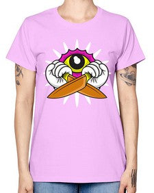 I spy you 140# - cartoon general -  Missy T-Shirt