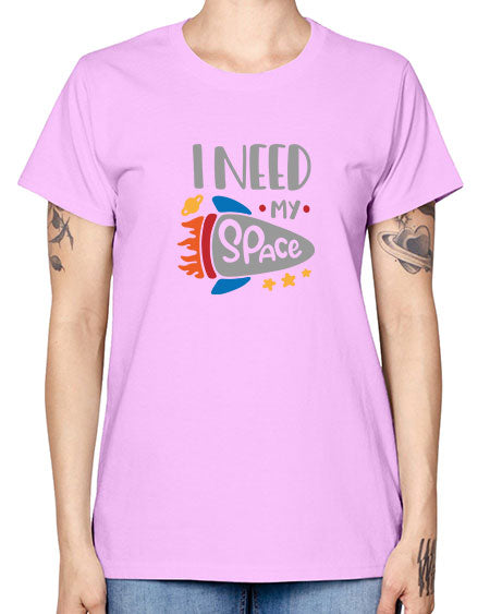 Ineedmyspace 17# - space -  Missy T-Shirt