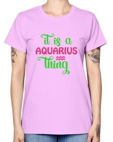 It is a aquarius thing 252# - aquarius -  Missy T-Shirt