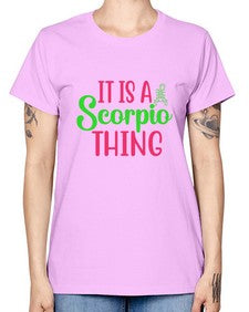 It is a scorpio thing 258# - scorpio -  Missy T-Shirt