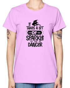 It takes a lot of sparkle to be a dancer 145# - ballet -  Missy T-Shirt