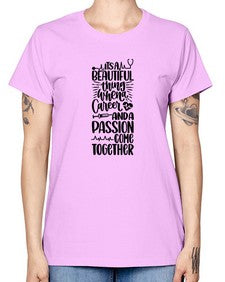 Its A Beautiful Style Style 1008# - nurse -  Missy T-Shirt