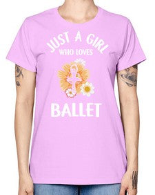 Just a girl who loves ballet 149# - ballet -  Missy T-Shirt