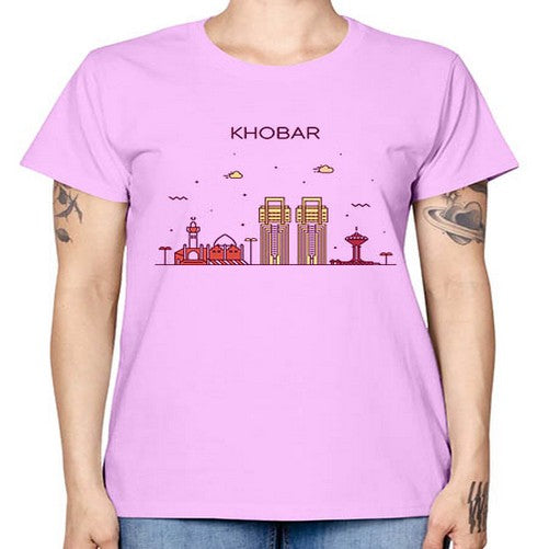 Khobar 1053# - cities -  Missy T-Shirt