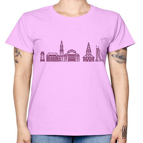 Kiel 1056# - cities -  Missy T-Shirt