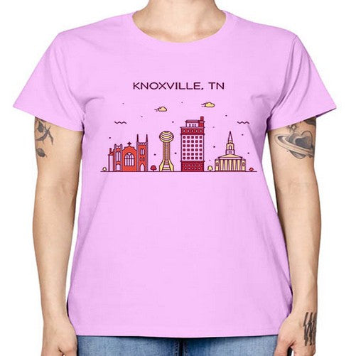KnoxvilleTN 1068# - cities -  Missy T-Shirt