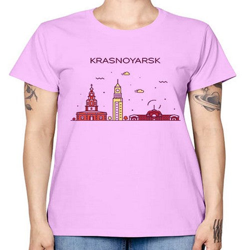 Krasnoyarsk 1087# - cities -  Missy T-Shirt