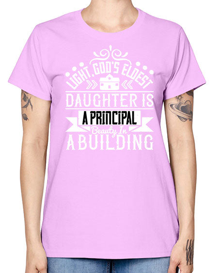 Light Gods eldest daughter is a principal beauty in a building Style 274# - architect -  Missy T-Shirt
