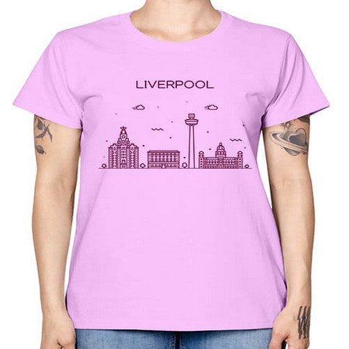 Liverpool 1150# - cities -  Missy T-Shirt
