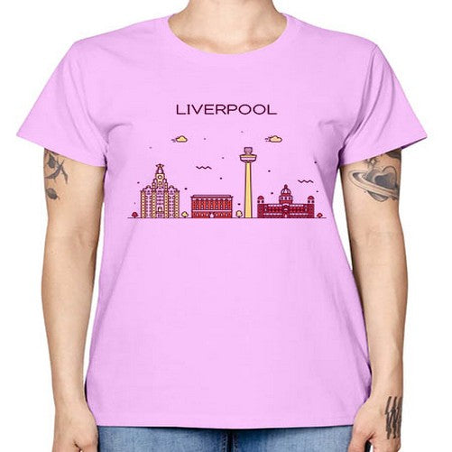 Liverpool 1153# - cities -  Missy T-Shirt