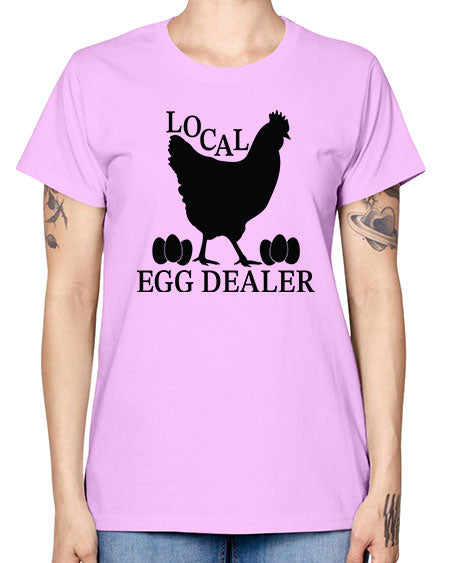 Local Egg Dealer - chicken -  Missy T-Shirt