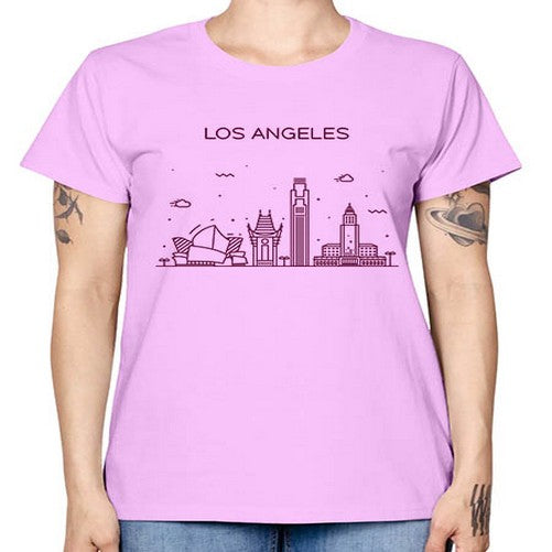 LosAngeles 1164# - cities -  Missy T-Shirt