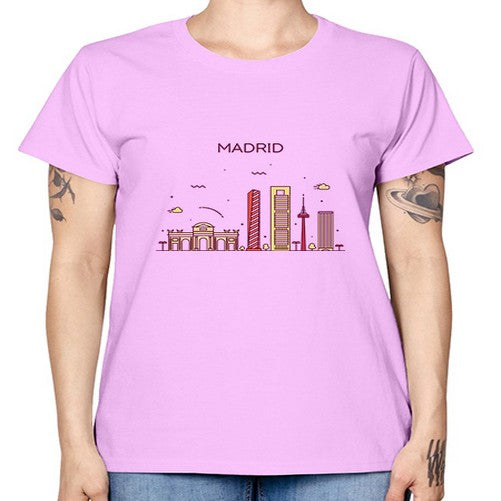 Madrid 1205# - cities -  Missy T-Shirt