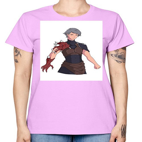 Man has parasite on hand 14# - anime -  Missy T-Shirt