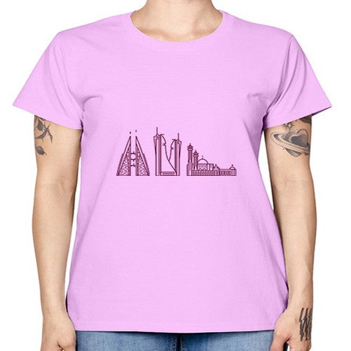 Manama 1224# - cities -  Missy T-Shirt