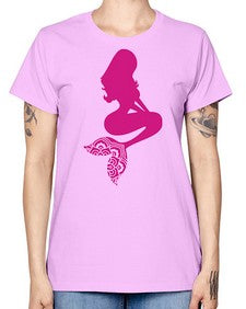 MermaidMandalaUpdated 933# - mandala -  Missy T-Shirt