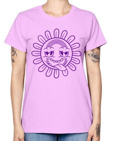 Moody sunflower 184# - cartoon general -  Missy T-Shirt