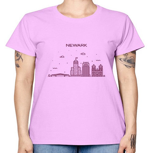NewarkNJ 1484# - cities -  Missy T-Shirt