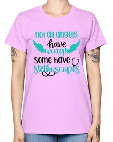 Not All Angels Have Style Style 1134# - nurse -  Missy T-Shirt