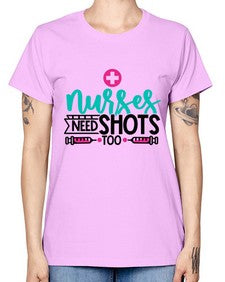 Nurses Need Shoot Too Style Style 1249# - nurse -  Missy T-Shirt