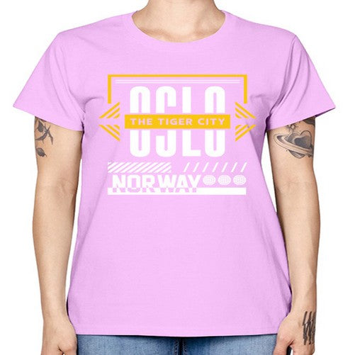 Oslo 1553# - cities -  Missy T-Shirt