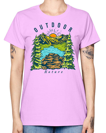 Outdoor Nature 17# - nature -  Missy T-Shirt