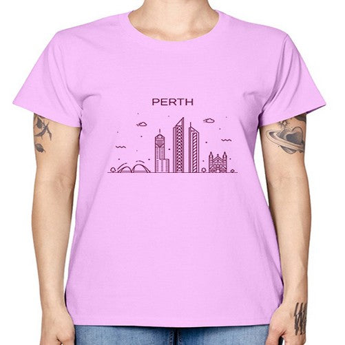 Perth 1595# - cities -  Missy T-Shirt