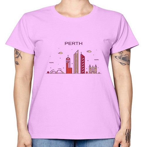 Perth 1598# - cities -  Missy T-Shirt