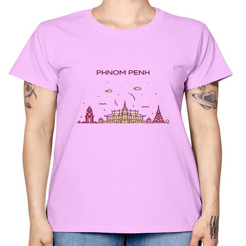 PhnomPenh 1610# - cities -  Missy T-Shirt