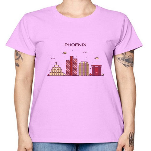 Phoenix 1614# - cities -  Missy T-Shirt