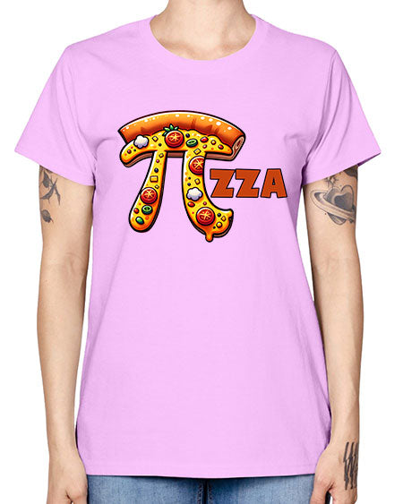 Pizza Pi Day Funny 40# - pi -  Missy T-Shirt