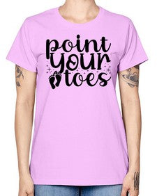 Point your toes 172# - ballet -  Missy T-Shirt