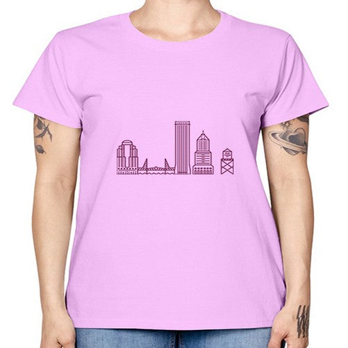 PortlandOregon 1681# - cities -  Missy T-Shirt