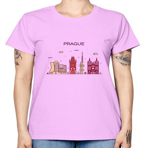 Prague 1689# - cities -  Missy T-Shirt