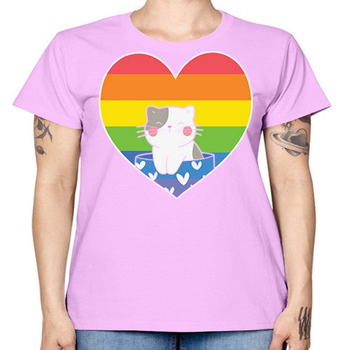 Pride Cat LGBT Kawaii Cats Anime 276# - anime -  Missy T-Shirt