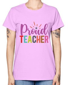 Proud Teacher 1343# - teacher -  Missy T-Shirt