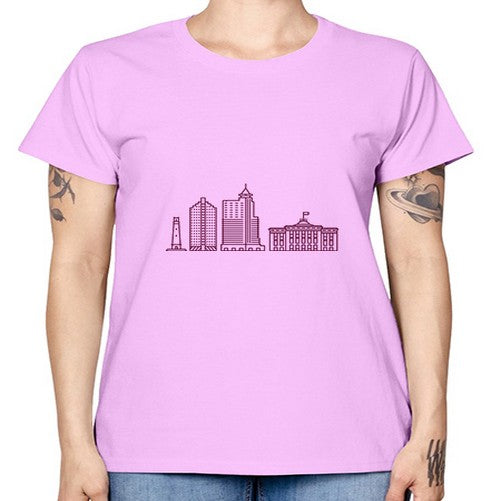 Raleigh 1709# - cities -  Missy T-Shirt