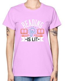 Reading is lit Style 1346# - teacher -  Missy T-Shirt