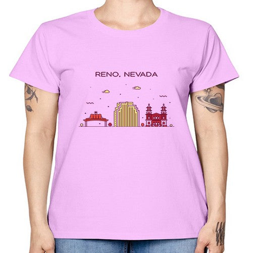 Reno 1714# - cities -  Missy T-Shirt