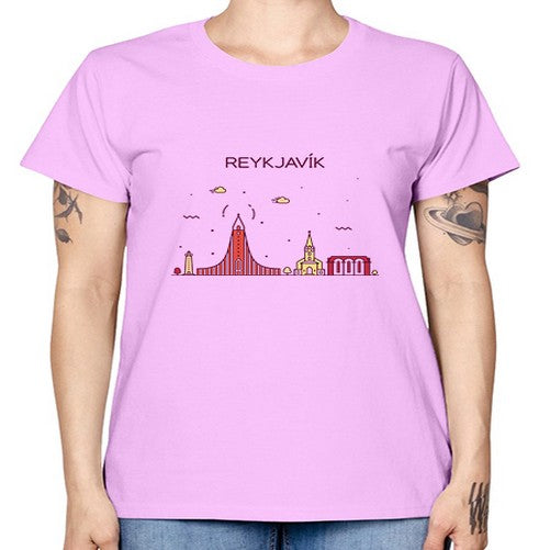 Reykjavik 1719# - cities -  Missy T-Shirt