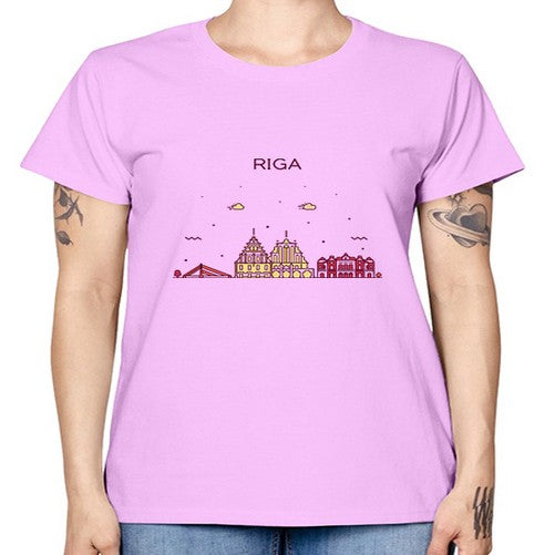 Riga 1729# - cities -  Missy T-Shirt