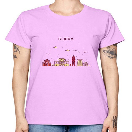 Rijeka 1732# - cities -  Missy T-Shirt