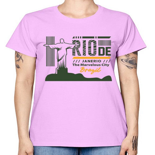 Rio de Janerio 1734# - cities -  Missy T-Shirt