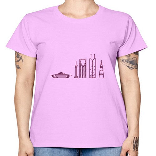 Riyadh 1740# - cities -  Missy T-Shirt