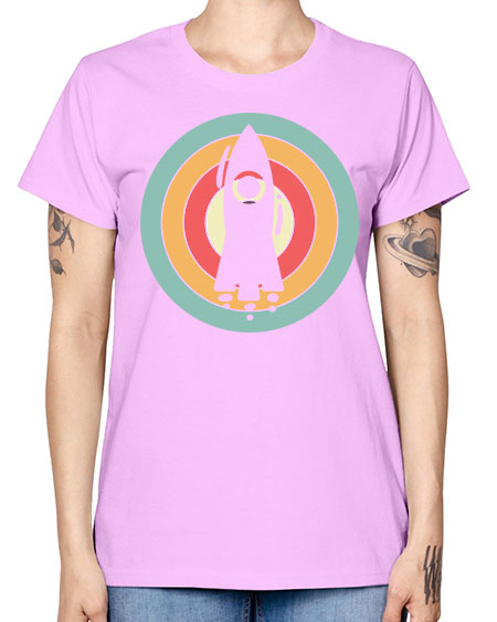 Rocket Scientist 150# - general science -  Missy T-Shirt