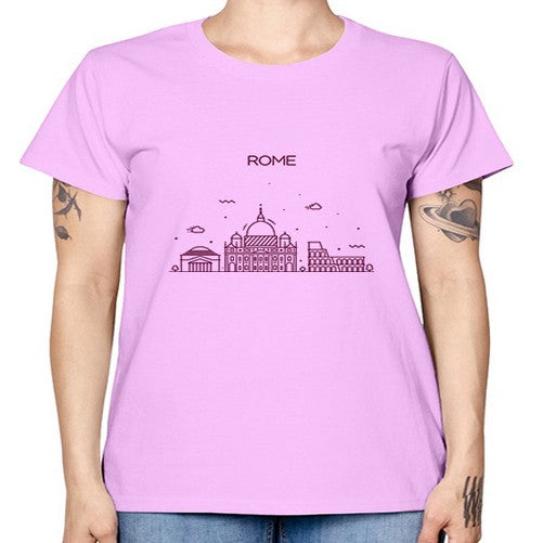 Rome 1748# - cities -  Missy T-Shirt