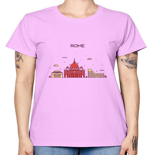 Rome 1750# - cities -  Missy T-Shirt